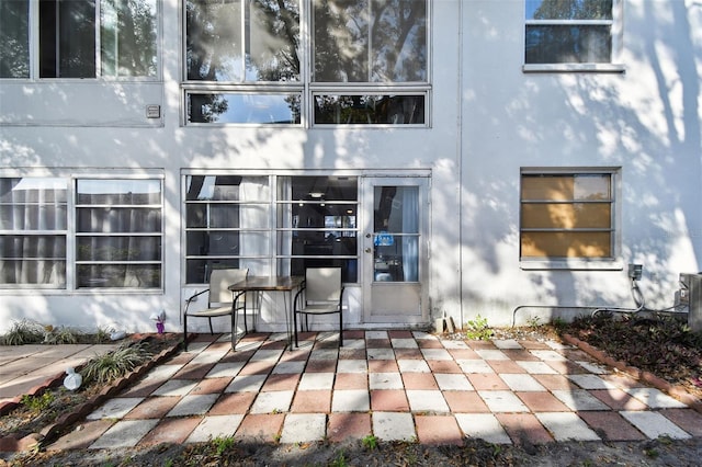 back of house featuring a patio