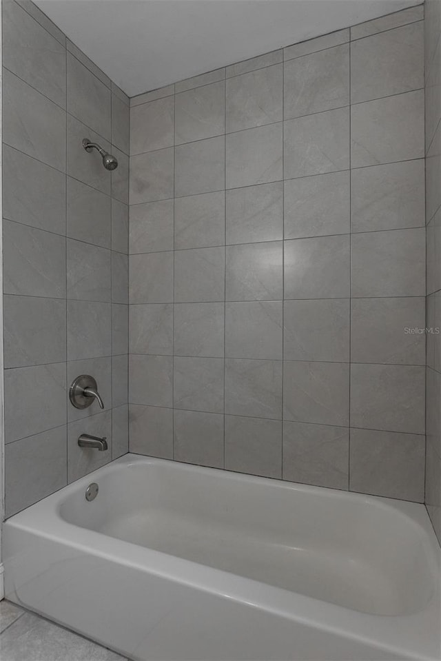 full bathroom featuring shower / bath combination