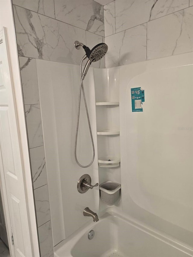 bathroom with  shower combination