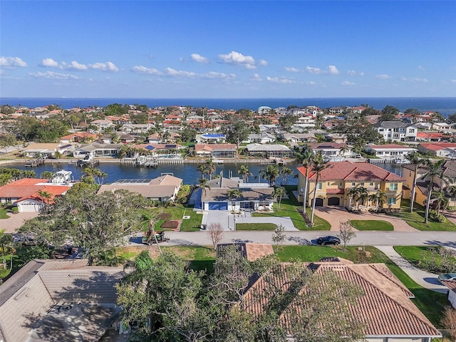 1984 Kansas Ave NE, Saint Petersburg, FL 33703 - drone / aerial view featuring a water view and a residential view