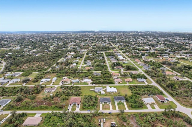 birds eye view of property featuring a residential view