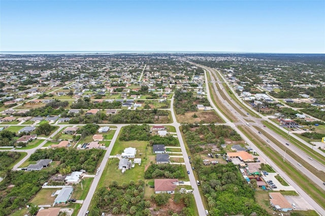 birds eye view of property featuring a residential view