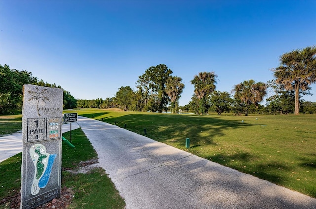18186 Sandy Pointe Dr, Tampa, FL 33647 - surrounding community featuring a yard