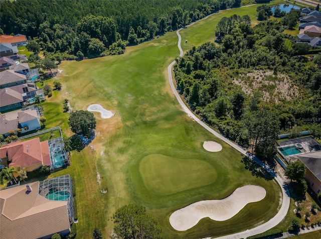 18186 Sandy Pointe Dr, Tampa, FL 33647 - birds eye view of property with view of golf course