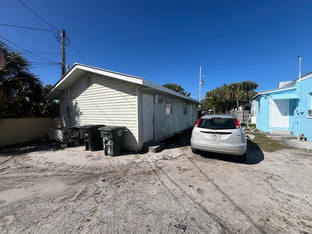 view of side of home