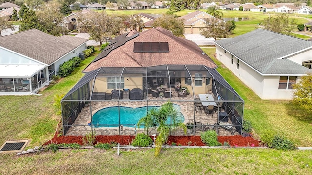 exterior space featuring a residential view