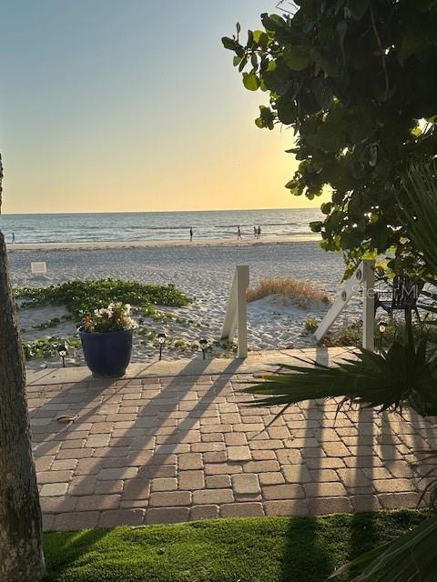 74 Gulf Blvd Unit 2B, Indian Rocks Beach, FL 33785 - water view with nearby beach