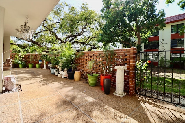 2630 Pearce Dr Unit 107, Clearwater, FL 33764 - view of patio with fence