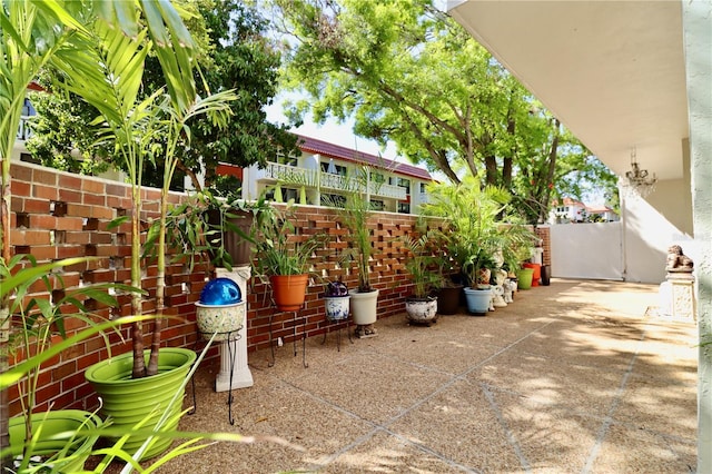 2630 Pearce Dr Unit 107, Clearwater, FL 33764 - view of patio featuring fence