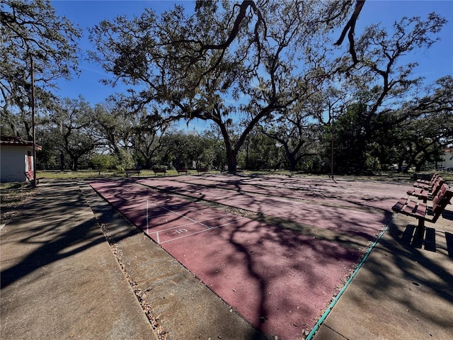 2630 Pearce Dr Unit 107, Clearwater, FL 33764 - exterior space featuring shuffleboard