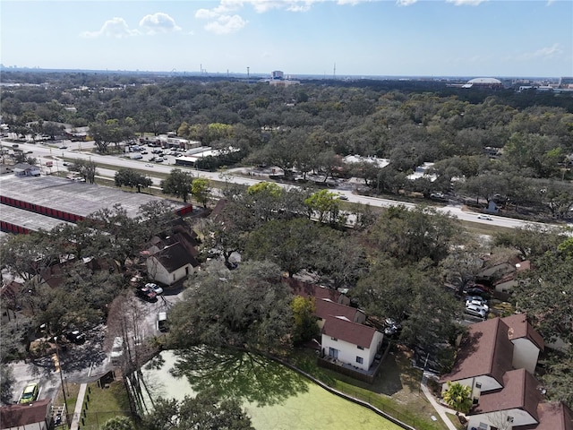 bird's eye view featuring a residential view