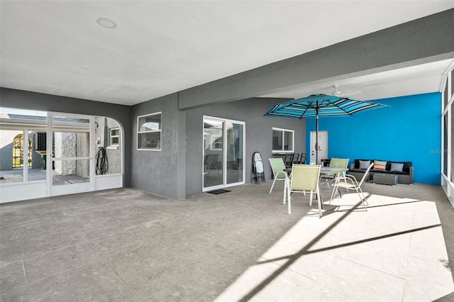 view of patio / terrace with outdoor dining area