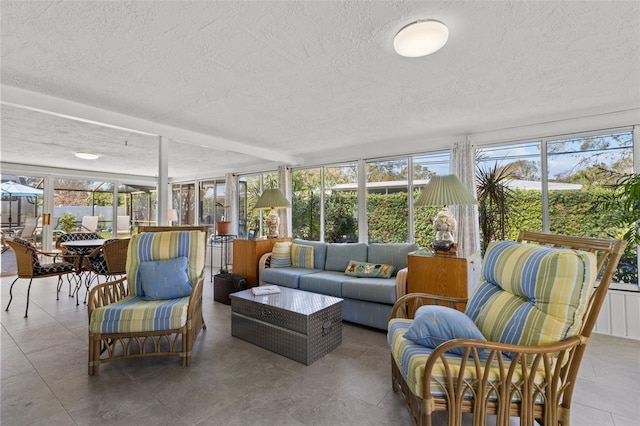 sunroom with a wealth of natural light