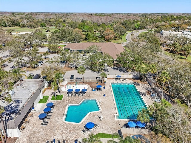 aerial view
