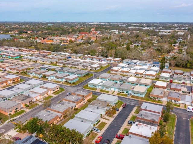 birds eye view of property featuring a residential view