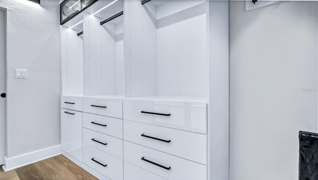 855 Bayway Blvd Unit 105, Clearwater, FL 33767 - spacious closet featuring wood finished floors