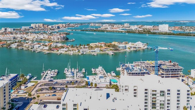 855 Bayway Blvd Unit 105, Clearwater, FL 33767 - view of urban area featuring a nearby body of water and a marina