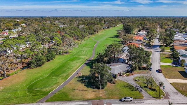 4100 Narvarez Way S, Saint Petersburg, FL 33712 - aerial view of property and surrounding area with a golf club, nearby suburban area, and a tree filled landscape