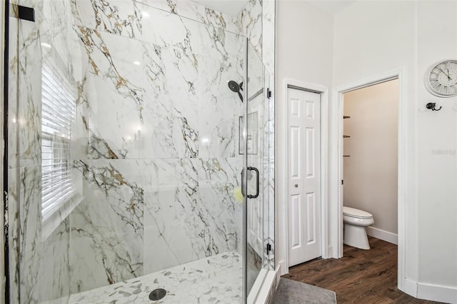 1301 Jen Ma Jo Ln, Lutz, FL 33549 - full bathroom with a marble finish shower and wood finished floors