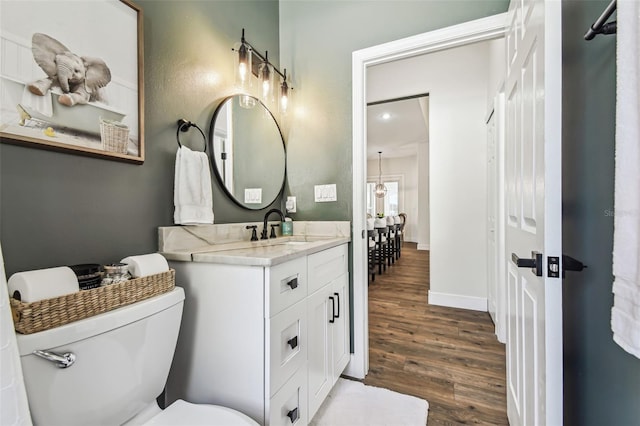 1301 Jen Ma Jo Ln, Lutz, FL 33549 - bathroom featuring wood finished floors and vanity