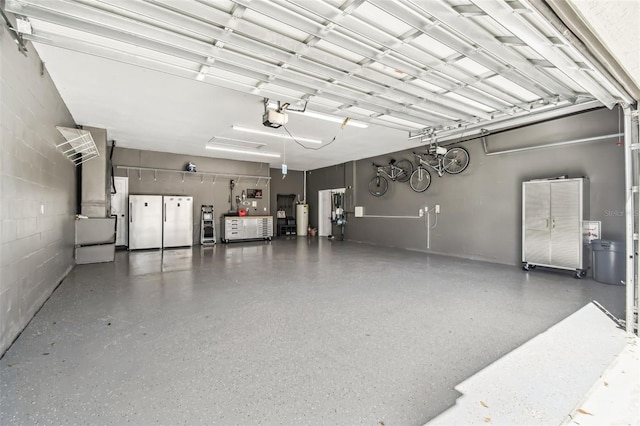 1301 Jen Ma Jo Ln, Lutz, FL 33549 - garage with a garage door opener