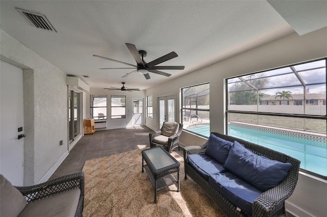 6333 Spanish Main Dr, Apollo Beach, FL 33572 - sunroom / solarium with visible vents
