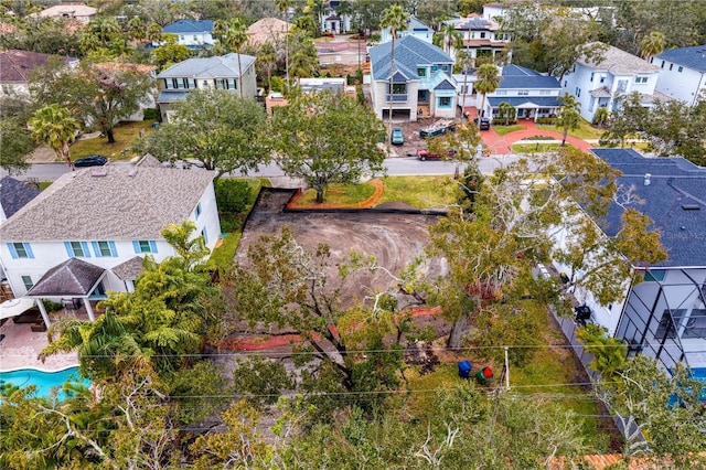 drone / aerial view featuring a residential view