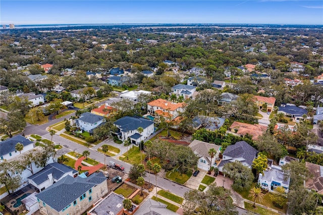 birds eye view of property featuring a residential view