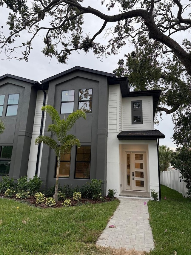 418 W Frances Ave Unit 2, Tampa, FL 33602 - contemporary house with stucco siding