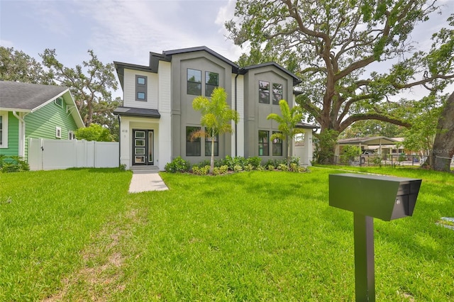418 W Frances Ave Unit 2, Tampa, FL 33602 - contemporary house with stucco siding