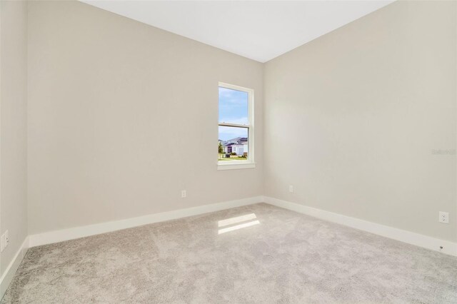 10714 Torchwood Sea Way, San Antonio, FL 33576 - empty room featuring light colored carpet and baseboards