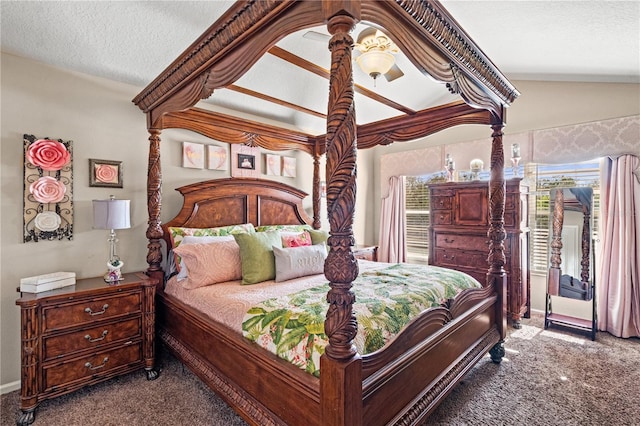 2824 Conch Hollow Dr, Brandon, FL 33511 - bedroom featuring a textured ceiling, multiple windows, and carpet