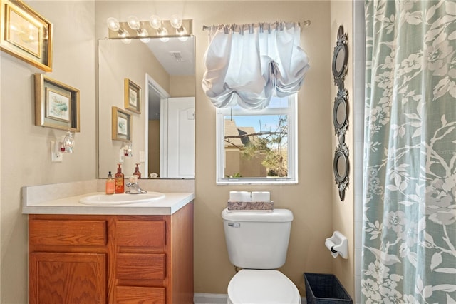 2824 Conch Hollow Dr, Brandon, FL 33511 - bathroom featuring vanity and toilet