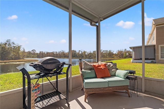 2824 Conch Hollow Dr, Brandon, FL 33511 - sunroom with a water view