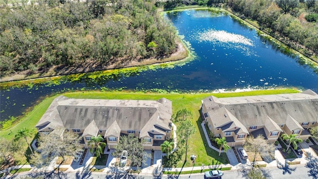 2824 Conch Hollow Dr, Brandon, FL 33511 - drone / aerial view with a water view