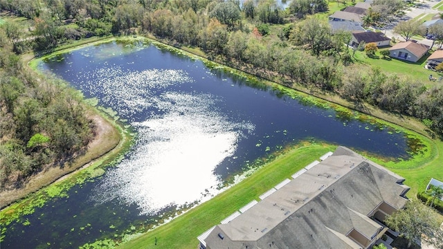 2824 Conch Hollow Dr, Brandon, FL 33511 - birds eye view of property featuring a water view