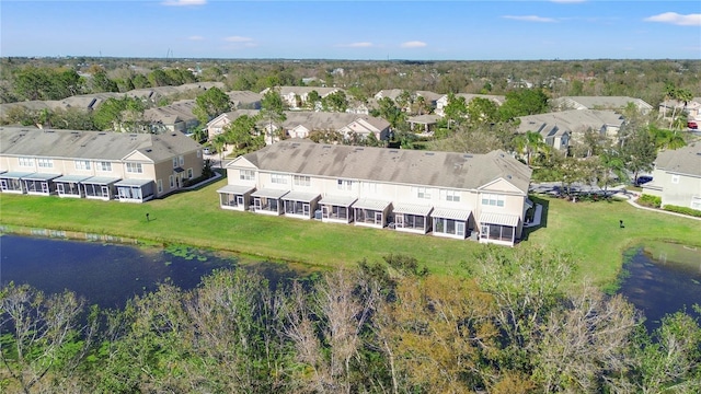 2824 Conch Hollow Dr, Brandon, FL 33511 - birds eye view of property featuring a residential view and a water view