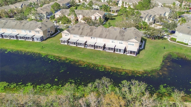 2824 Conch Hollow Dr, Brandon, FL 33511 - aerial view with a residential view and a water view