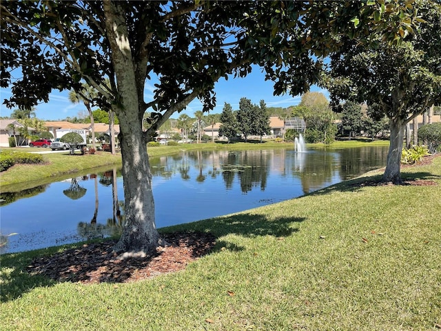 property view of water