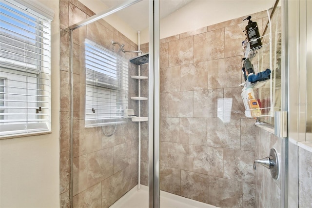 full bath with a stall shower