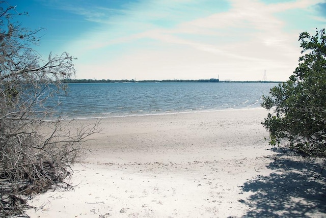 water view with a beach view