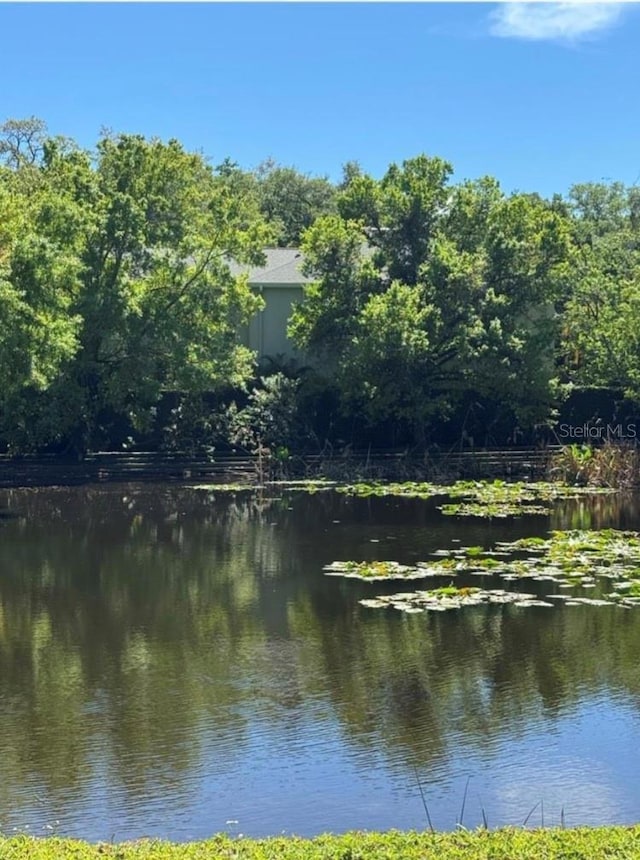 property view of water