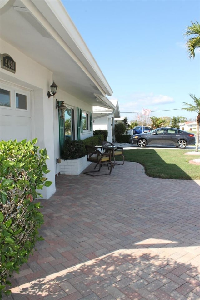 view of patio