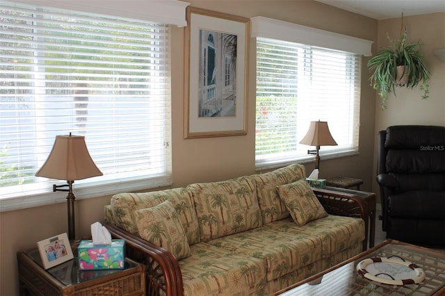 view of living room