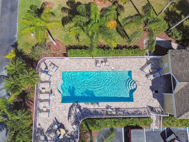 drone / aerial view