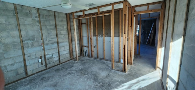 miscellaneous room with visible vents