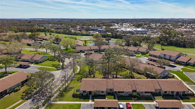 birds eye view of property featuring a residential view