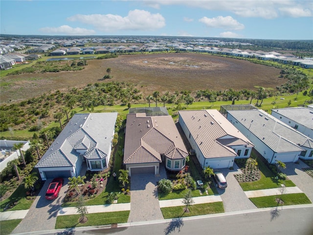 drone / aerial view featuring a residential view