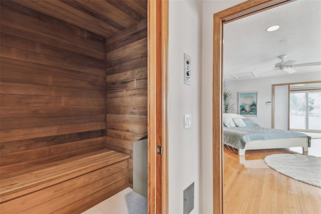 view of sauna / steam room