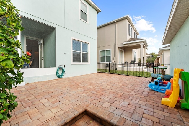 6157 Castleton Hollow Rd, Riverview, FL 33578 - view of patio / terrace
